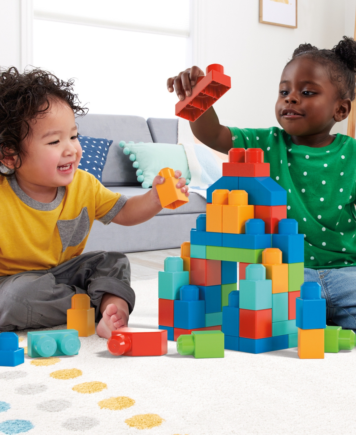 Mega Bloks Fisher-price Big Box Of Blocks Building Toy In Multi-color
