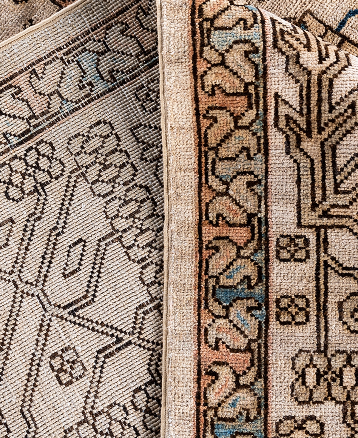 Adorn Hand Woven Rugs Serapi M1993 8'10"x11'10" Area Rug In Beige