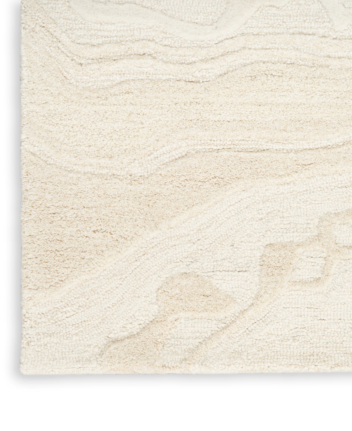 Nourison Home Graceful Gru01 2'3"x7'6" Runner Area Rug In Ivory