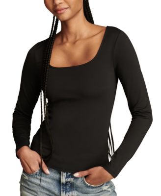 Lucky Brand - Women's Contour Long-Sleeve Top