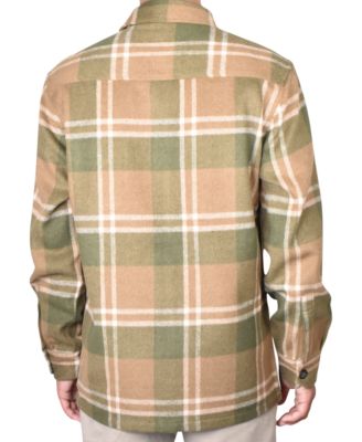 Men's Buffalo Plaid Shirt Jacket
