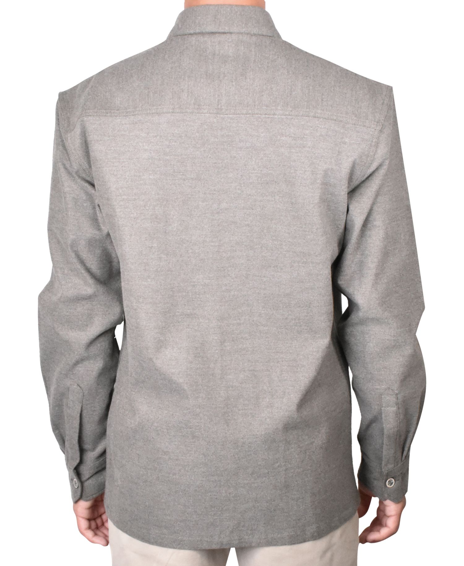 Men's Brushed Heather Shirt Jacket