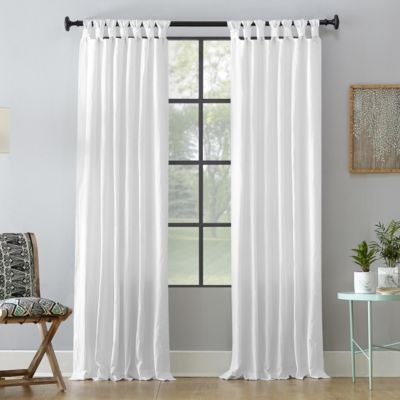 Washed Cotton Twist Tab Curtain