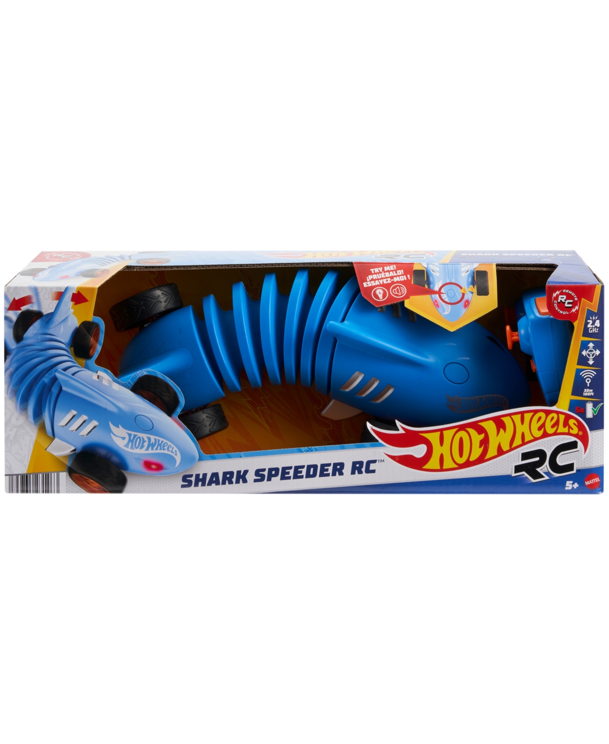 Hot Wheels Shark Speeder Remote-Control Vehicle - Multi-color