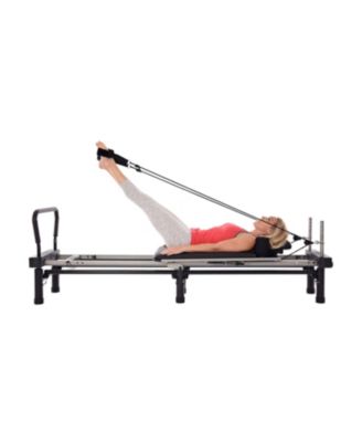 Aero Pilates Premier 700 Foldable Reformer Fitness Machine with Cardio Rebounder