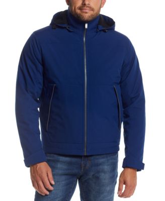 Weatherproof - Men's Flex Tech Hooded Shirt Jacket