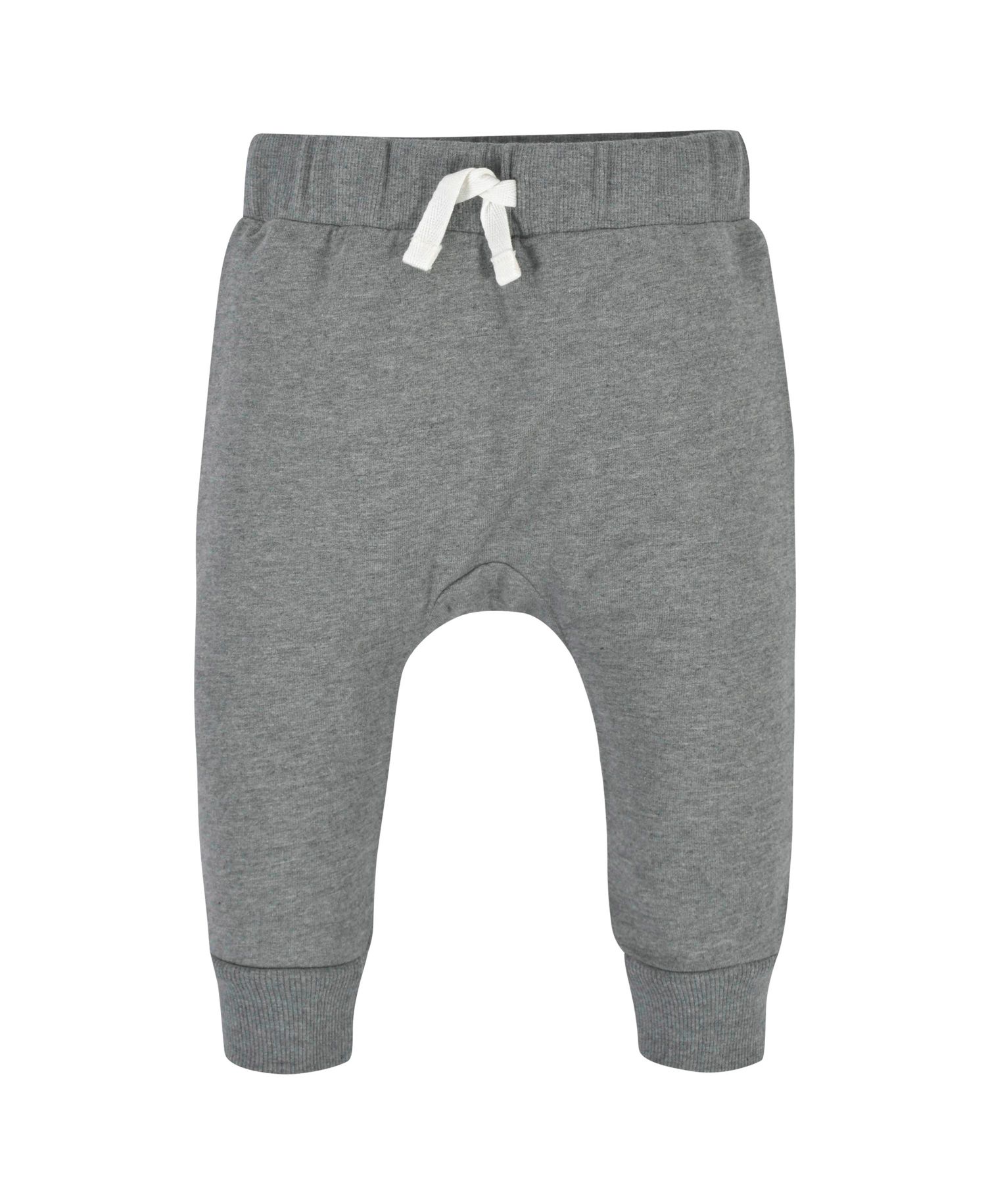 Baby Boys Navy and Grey Premium Joggers, 3-Pack