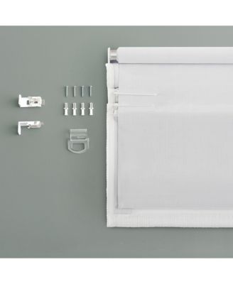 Sun Zero Pryer Textured 100% Blackout Cordless Roman Shade