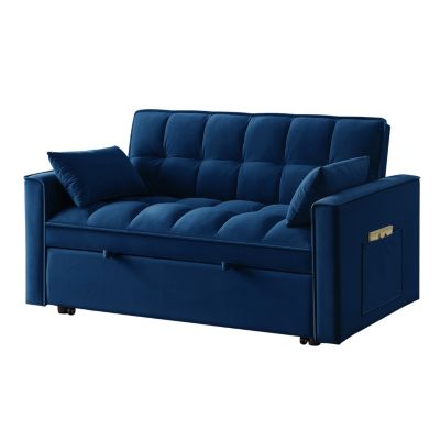 4-in-1 Loveseat Sofa Bed with Storage