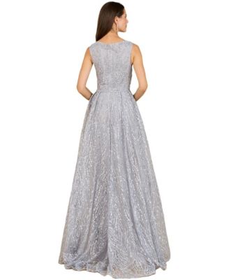 Women's Lace Embroidered Overskirt Dress