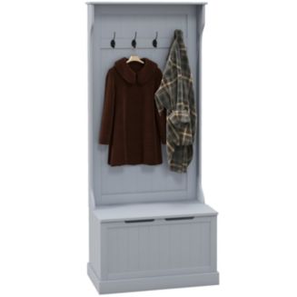 3-in-1 Entryway Hall Tree with Storage - Macy's
