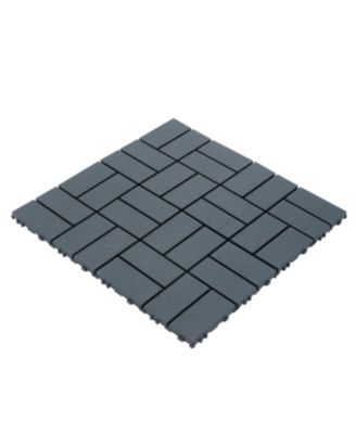 44-Pack Interlocking Deck Tiles for Outdoor Use