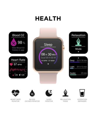 Air 4 Unisex Silicone Strap Smartwatch 41mm