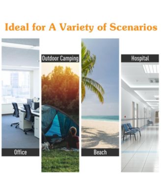 Folding Camping Cot for Adults with Storage