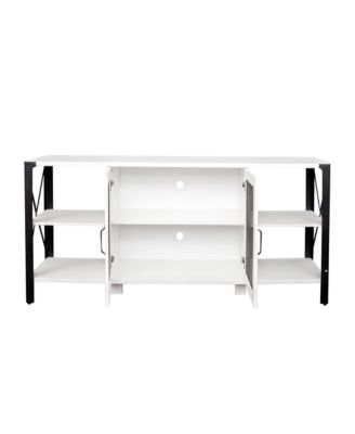 Industrial Farmhouse TV Stand for Living Room & Bedroom