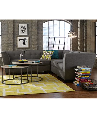 CLOSEOUT! Harper Fabric Modular Collection, Created for Macy&#39;s - Furniture - Macy&#39;s