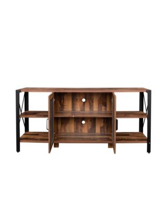Streamdale Industrial Farmhouse TV Stand for Living Room & Bedroom
