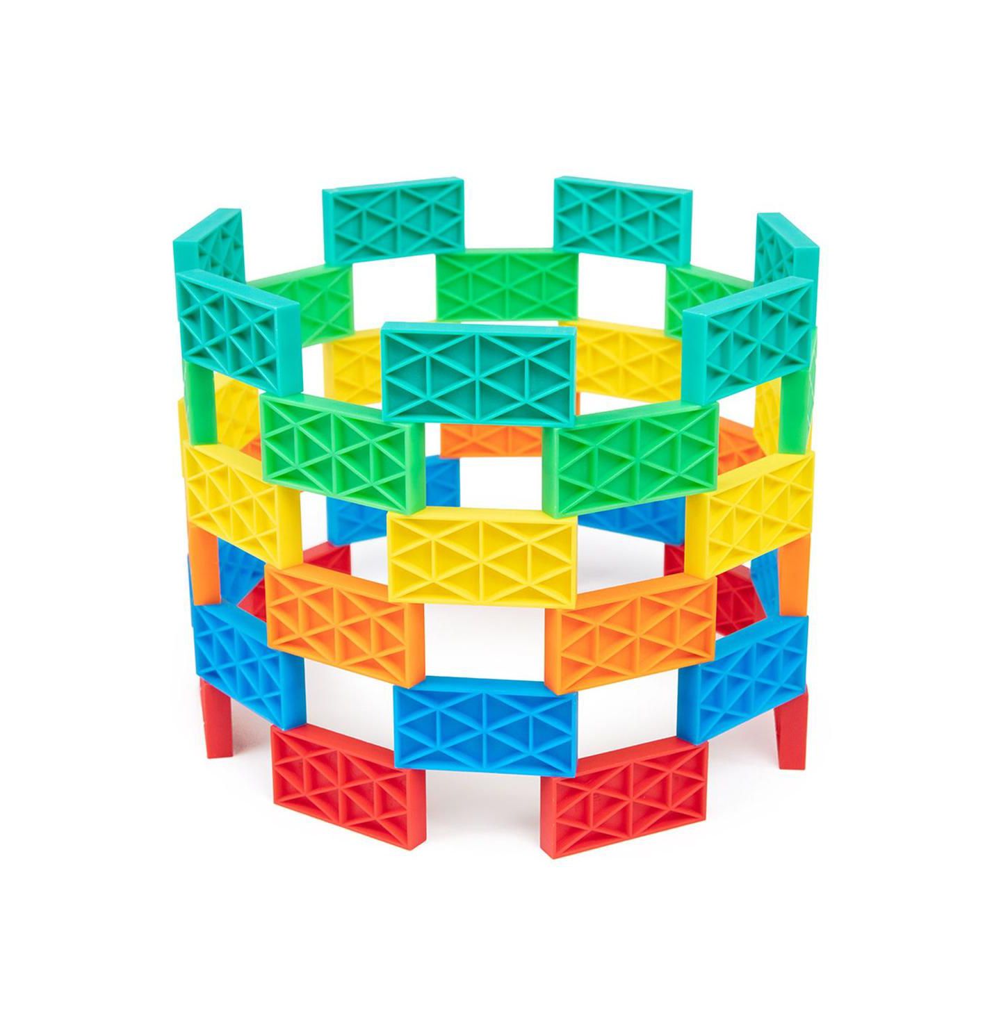 Детские конструкторы Atwood Toys Inc Kinetic Domino Toppling Kit - 204 Pieces — фото 6
