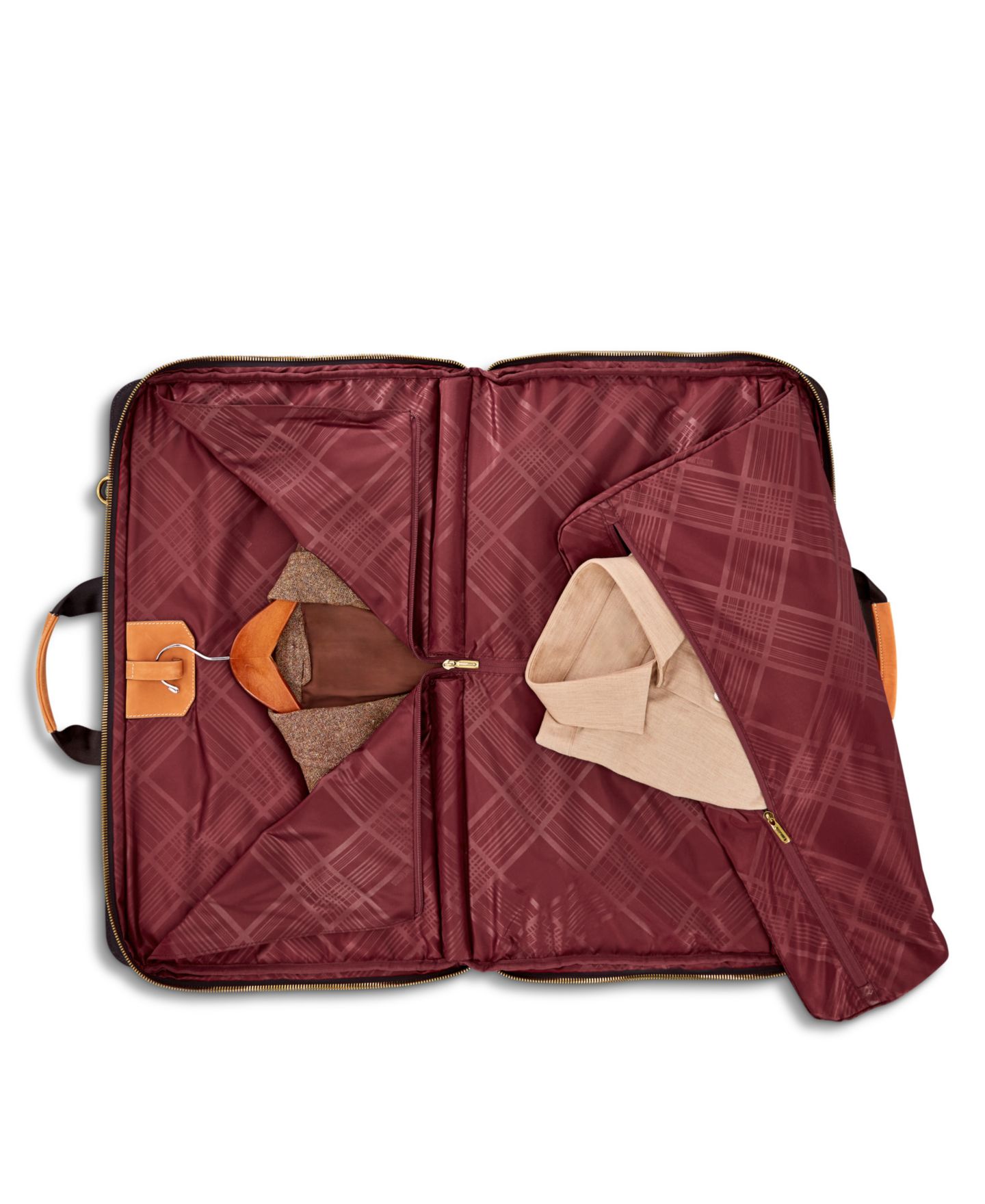 Сумка Hartmann Reserve Trifold 24" Garment, цвет: Полуночный тёмно-синий — фото 9