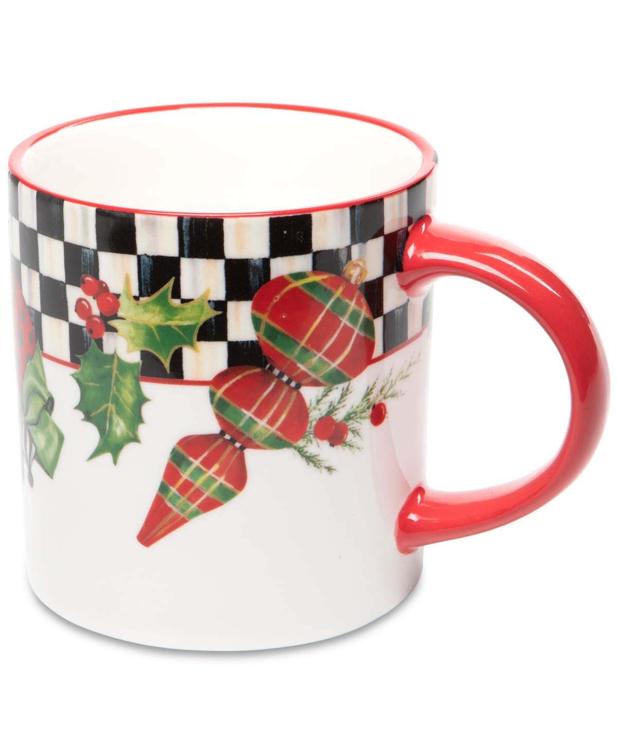 Mackenzie-childs Deck The Halls Mugs, Set Of 4 In No Color