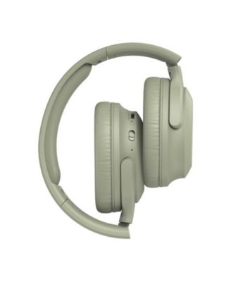 Studio Headphones Active Noise Canceling Over Ear with Microphone, Premium Sound, Extend and Flex, Fast charging, Long lasting battery, Foldable BLUE