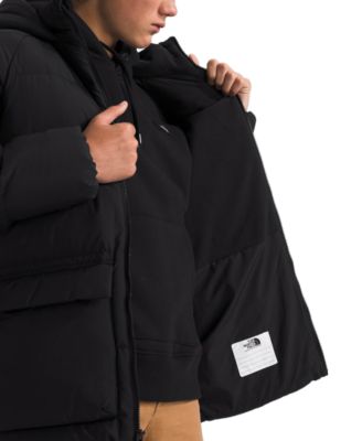 Big Boys North Quilted Fleece-Lined Full-Zip Hooded Short Down Parka