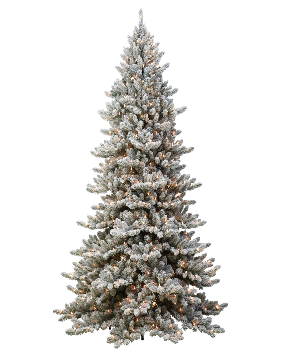 Puleo Pre-lit Artificial Fir Tree 9 Ft In Green