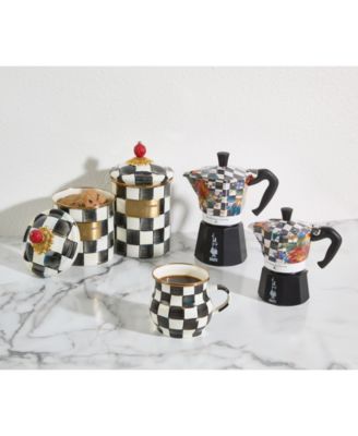 Courtly Flower Market 6-Cup Bialetti Moka Coffee Pot