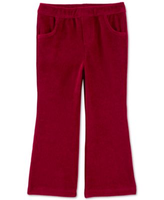 Carter's - Toddler Girls Pull-On Velour Flare Pants