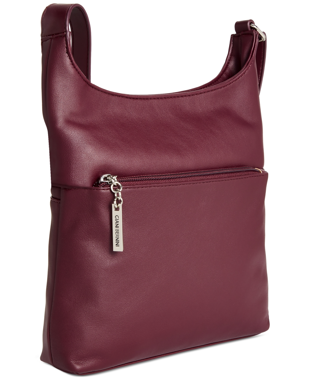 Giani Bernini Nappa Soft Crossbody, Created For Macy's In Wine