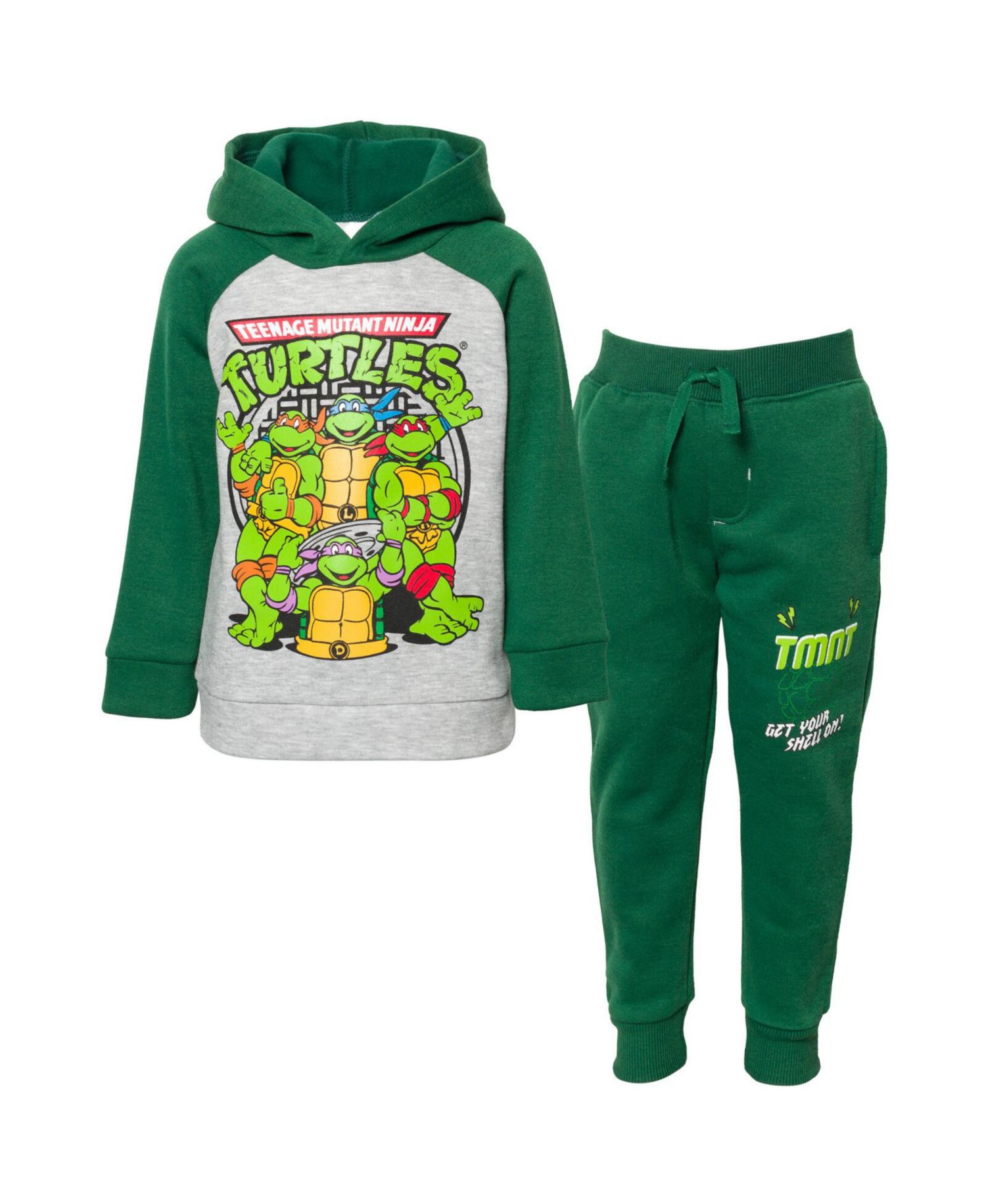 Toddler Boys Fleece Pullover Hoodie and Pants Outfit Set to (2T - 5T)