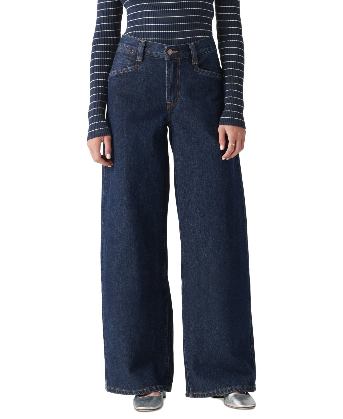 Levi's Women's '94 Baggy Wide-leg Relaxed-fit Denim Jeans In Shaded View