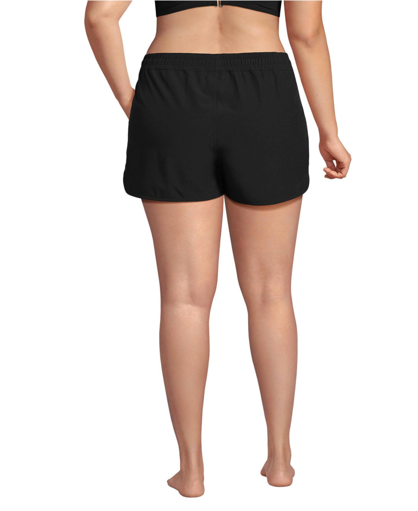 Пляжная накидка Packable — Lands' End, цвет: Чёрный — фото 2