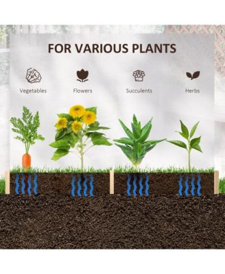 Hexagon Raised Garden Bed (39" x 36" x 6")