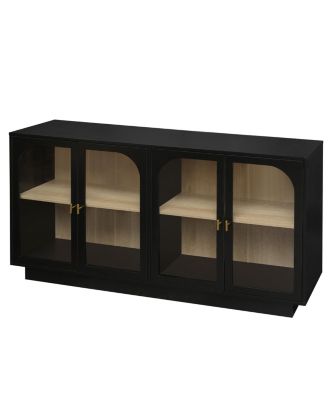 Storage Cabinet with Acrylic Door for Living Room, Dining Room, Study