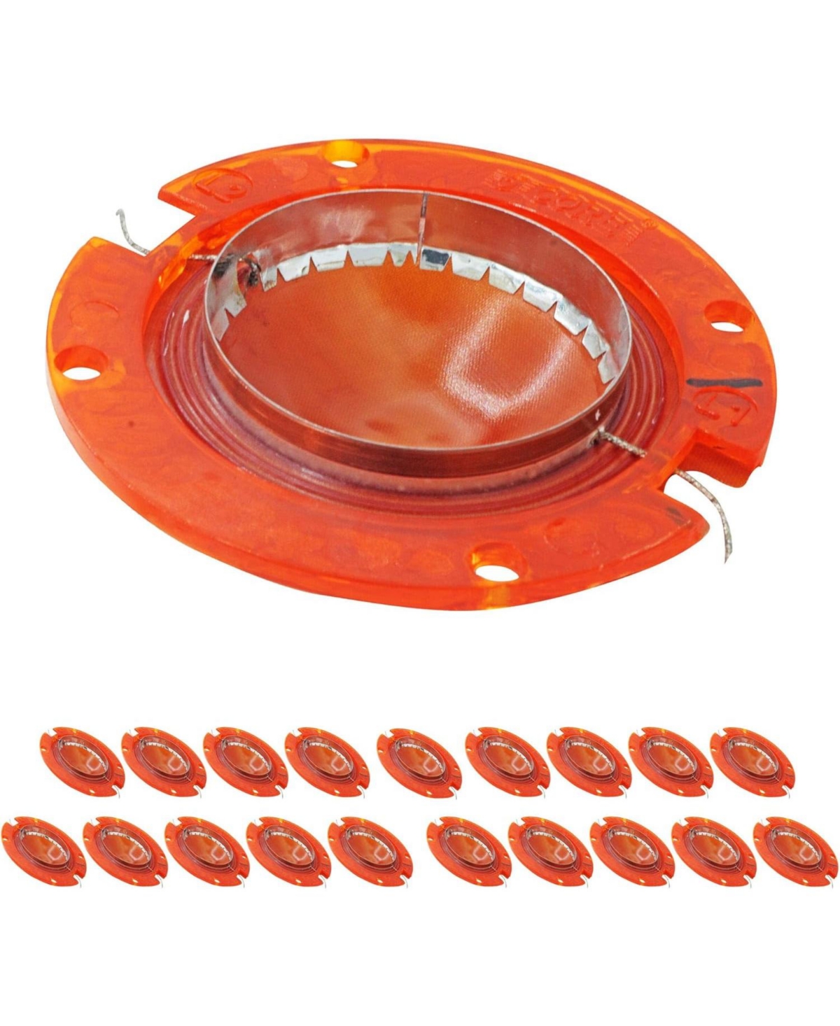 5 Core Universal Phenolic 20PCS Diaphragm Replacement Diy Voice Coil 50.8mm with High Pitch upto 6.5 Khz Great Sound Quality for Pa Horn Compre