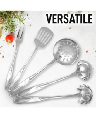 Stainless Steel Cooking Utensil - 5 Piece Set
