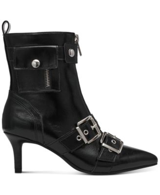 Women's Moonbeam Buckle Booties, Created for Macy's