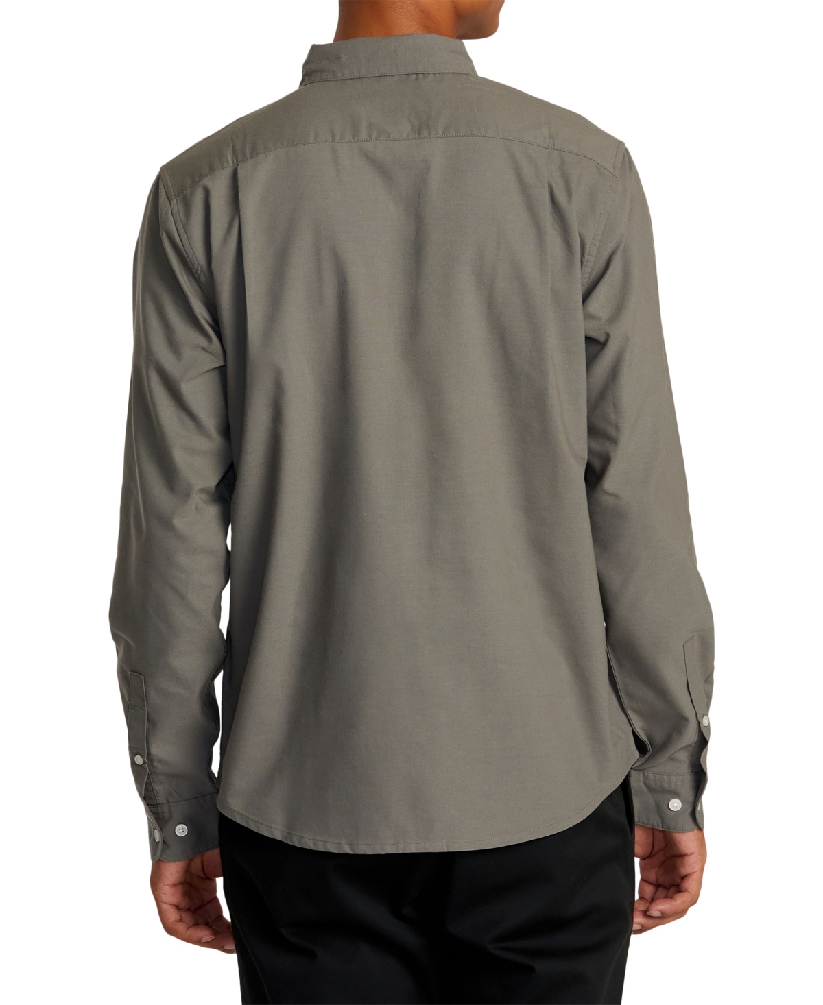 Rvca Men's That'll Do Stretch Long Sleeve Woven Shirt