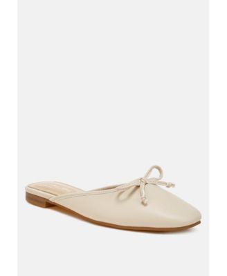 Eras Bow Slip-On Flat Mules