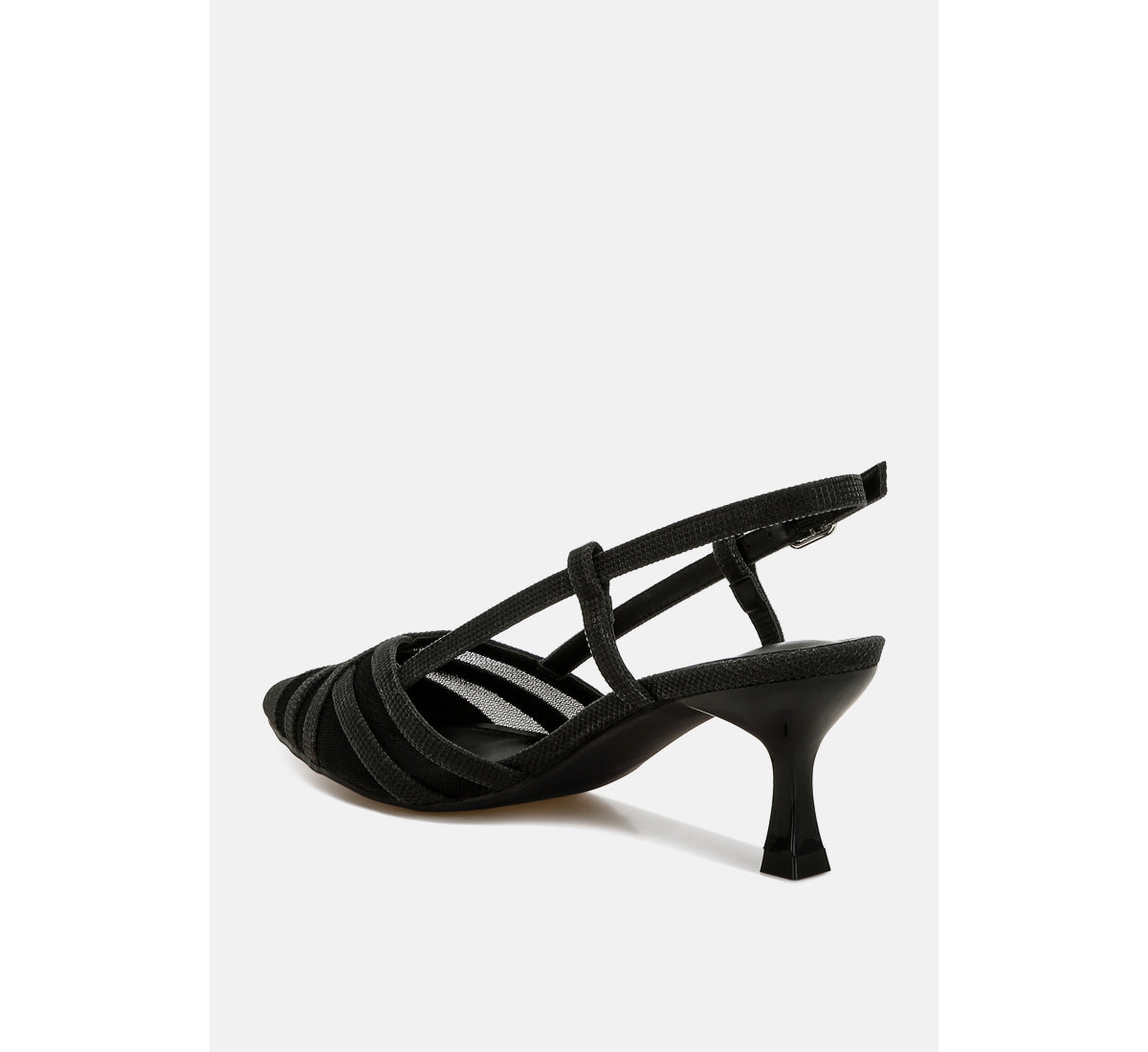 London Rag Daldra Kitten Heel Slingback Sandals