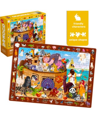 4 x 60 Pieces Puzzles for Kids Ages 4-6 -  Educational Search & Find Toy