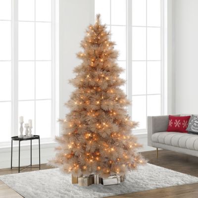 Puleo 7.5-ft. Essex Fir Tree with 500 Clear Lights & Stand