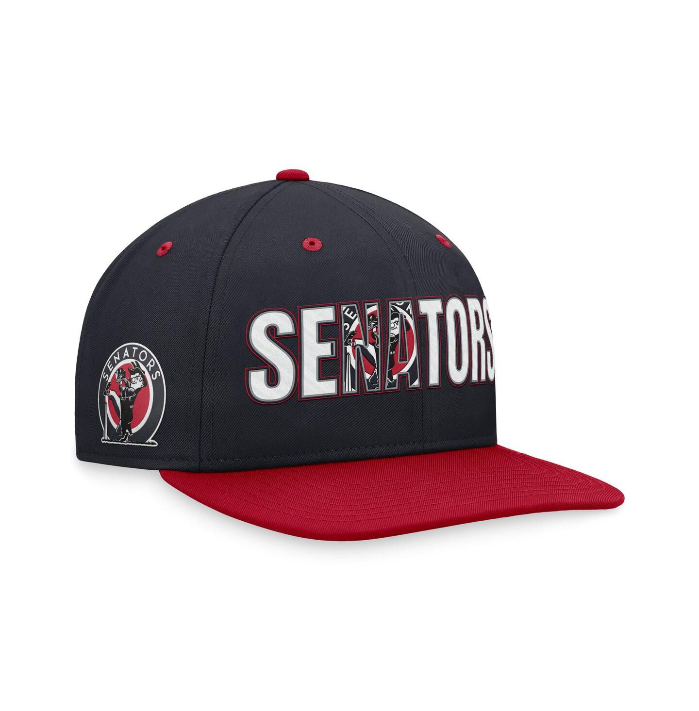 Мужская кепка Nike Navy Washington Senators Cooperstown Collection Pro Snapback Hat — фото 1