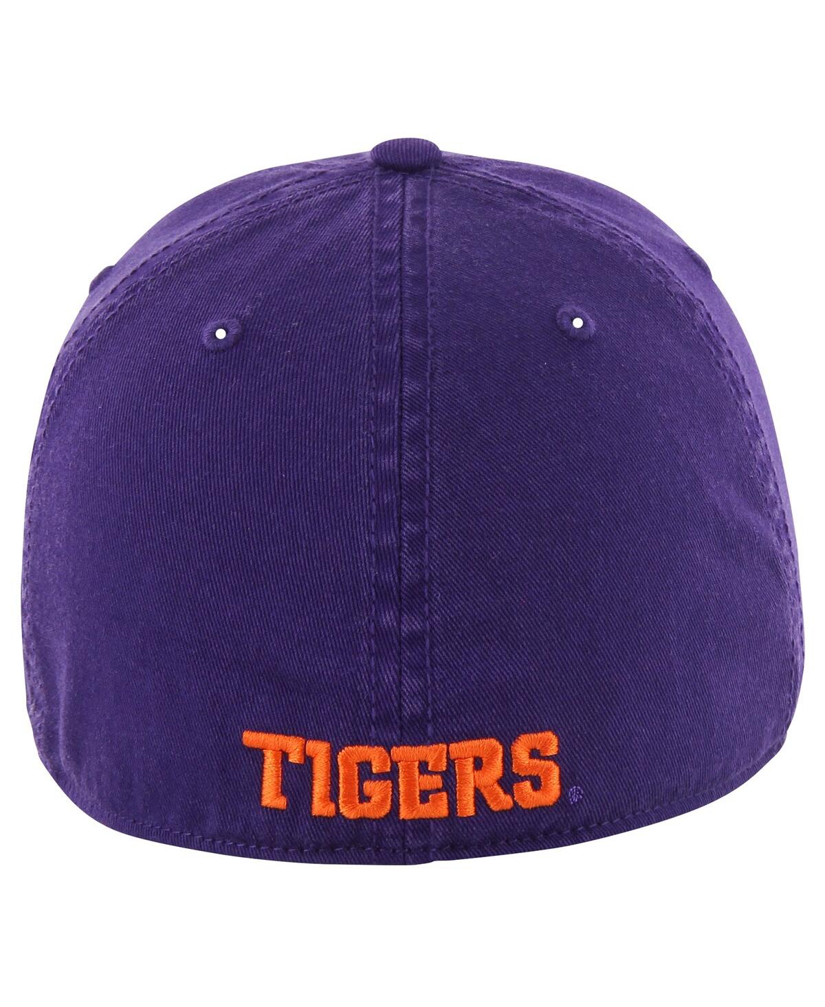 '47 Brand Men'sClemson Tigers Classic Franchise LegacyFitted Hat - Purple