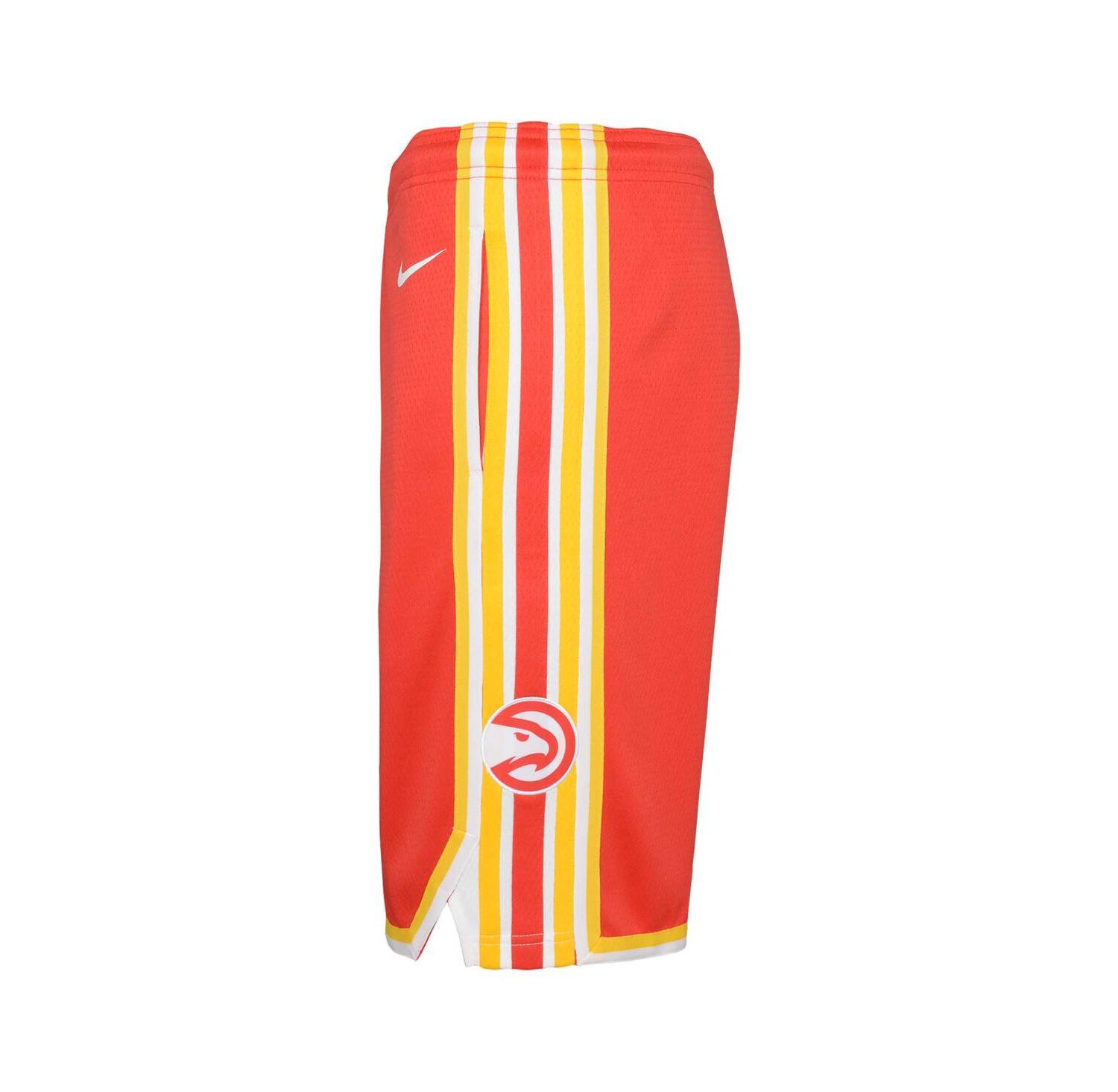Big Boys and Girls Red Atlanta Hawks Swingman Performance Shorts – Icon Edition