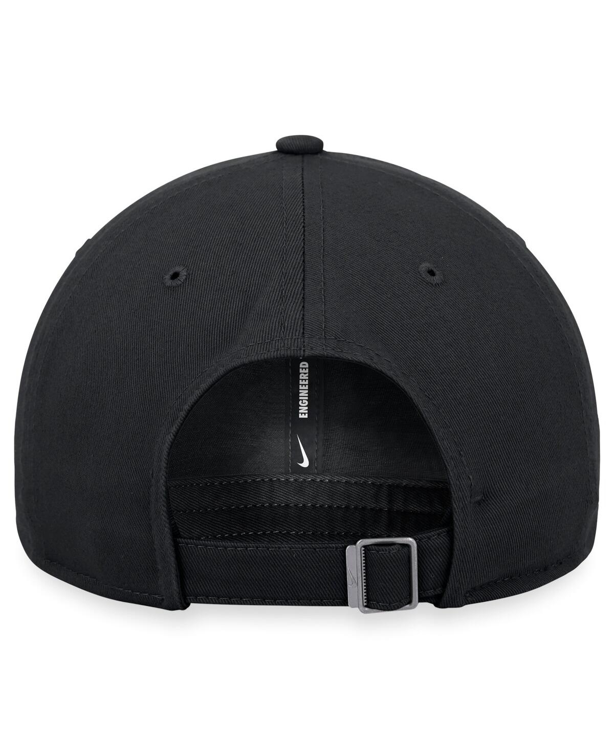 Nike Men'sChicago Cubs Club Adjustable Hat - Black
