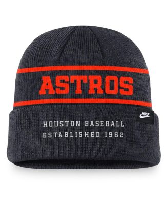 Men's Navy Houston Astros Cooperstown Collection Rewind Terra Cuffed Knit Hat