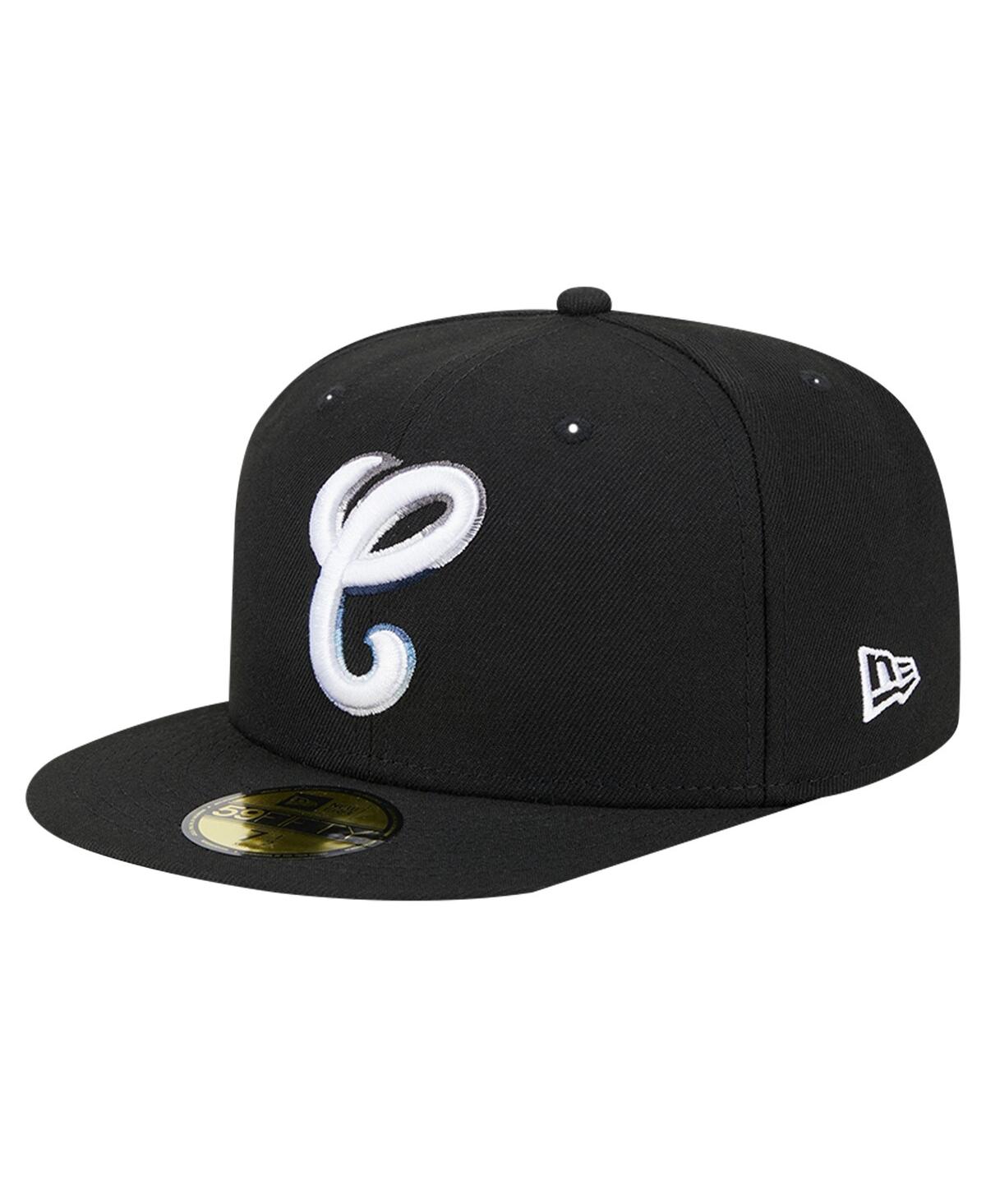 New Era Men'sChicago White Sox Raceway 59FIFTY Fitted Hat - Black