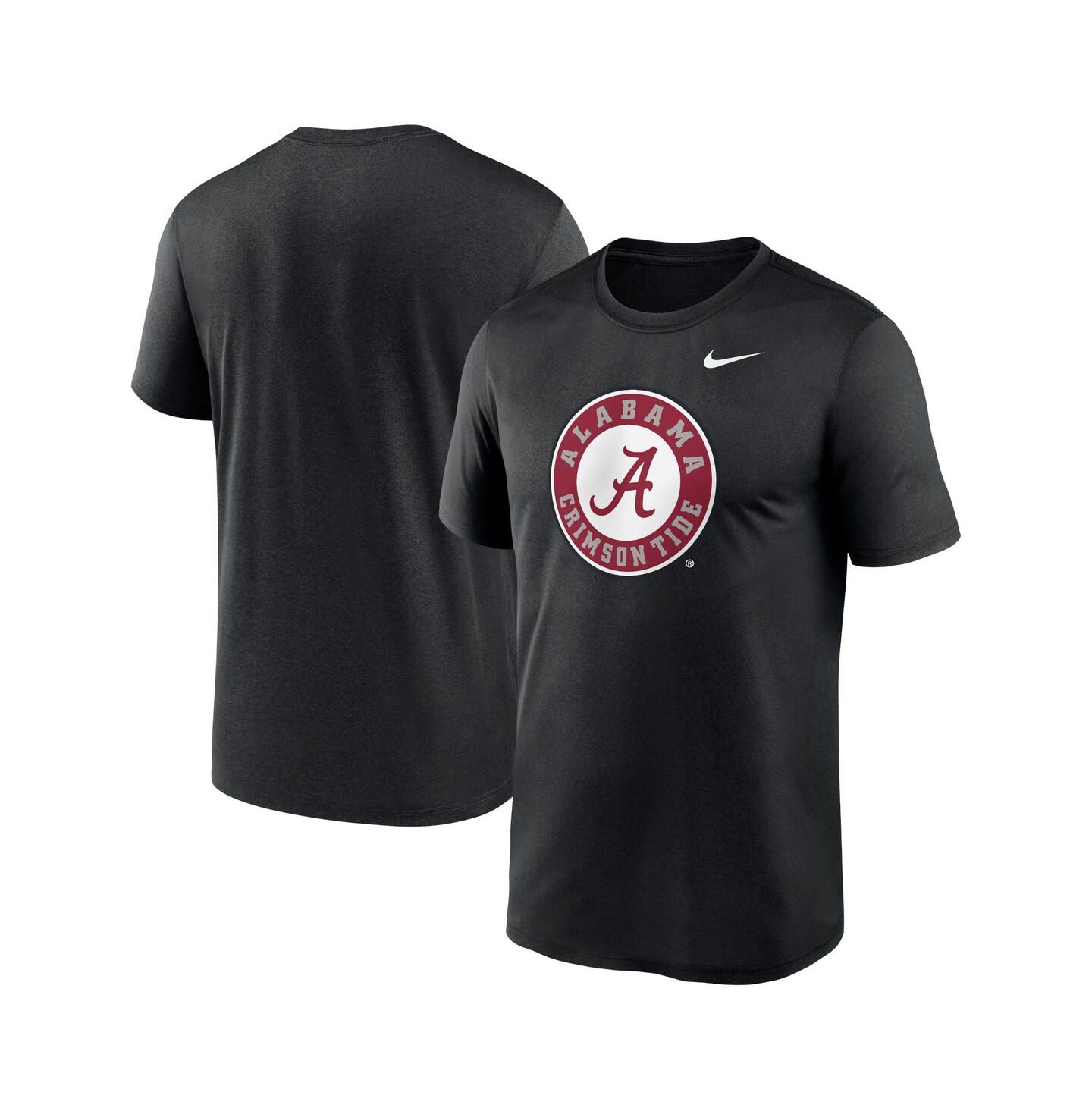 Мужская футболка Nike Black Alabama Crimson Tide Primetime Legend Alternate Logo — фото 1